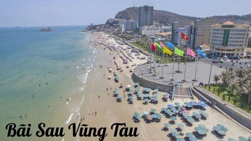 Bãi Sau Vũng Tàu - Bãi biển nổi tiếng với cát trắng mịn màng