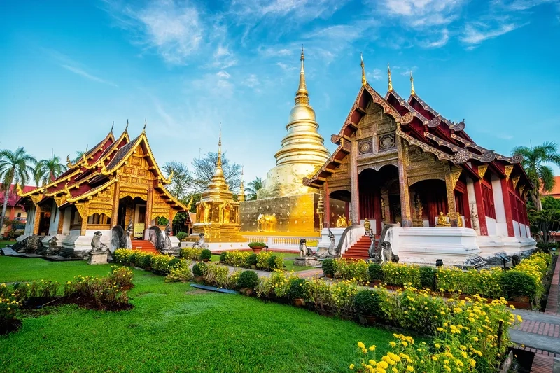 Chiang Mai nổi bật với những ngôi chùa cổ kính