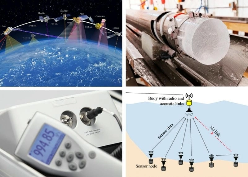 Hệ thống cảm biến khí hậu thu thập dữ liệu từ mọi khu vực Trái Đất