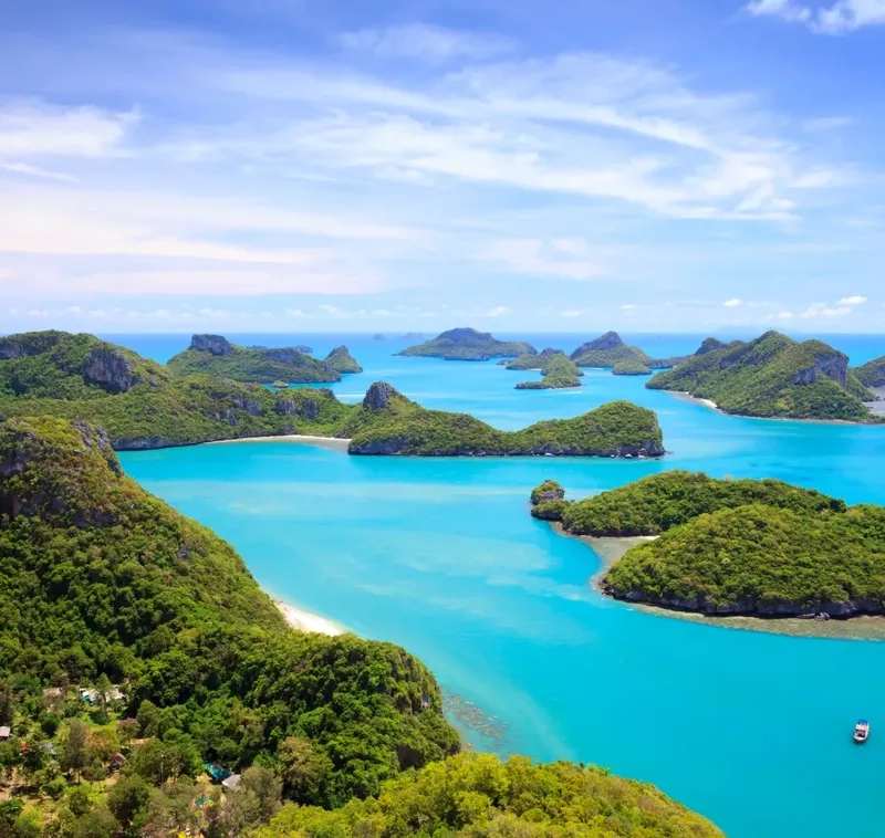 Đảo Koh Samui thu hút du khách bởi vẻ yên bình