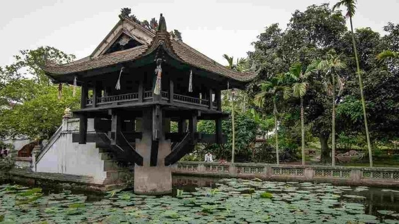 Chùa Một Cột như đóa sen vươn giữa lòng Hà Nội