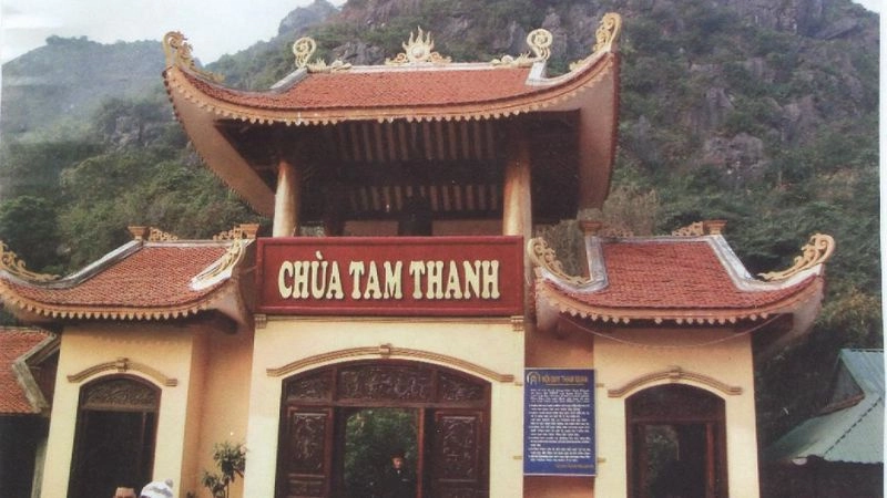 Chùa Tam Thanh có lịch sử lâu đời từ thời nhà Lê