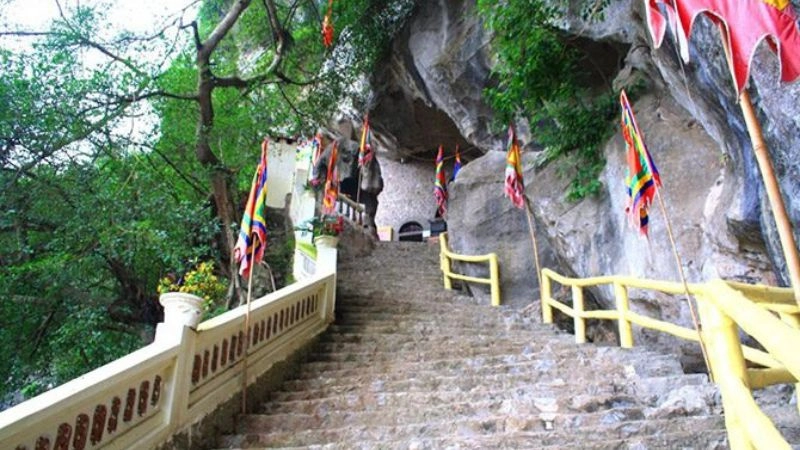 Chùa Tam Thanh giữa sắc thu nhẹ nhàng miền cao