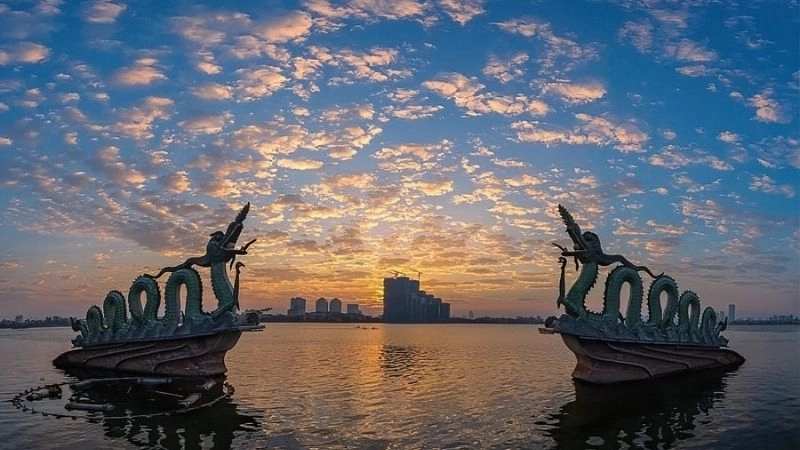  Hồ Tây là hồ nước ngọt lớn nhất thủ đô 