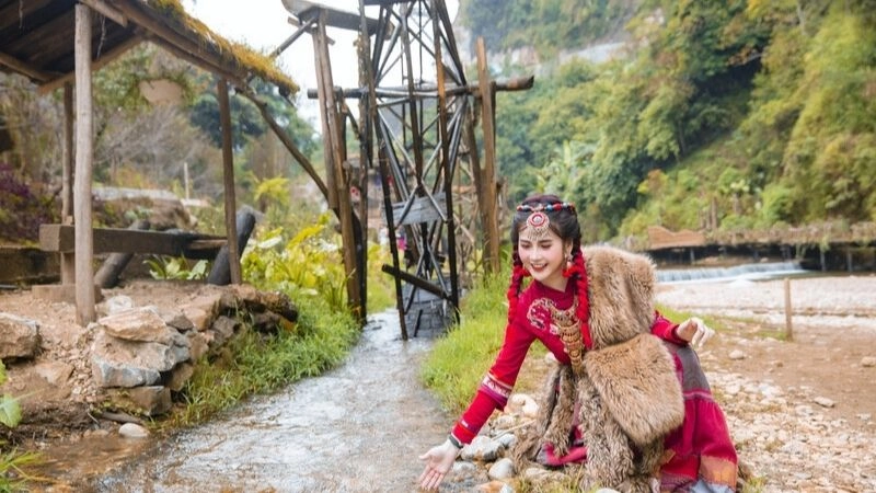 Hương sắc vùng cao hiện rõ tại bản Cát Cát