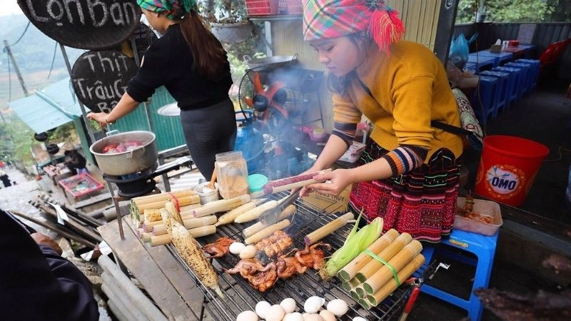 Nét đẹp mộc mạc làm say lòng bản Cát Cát