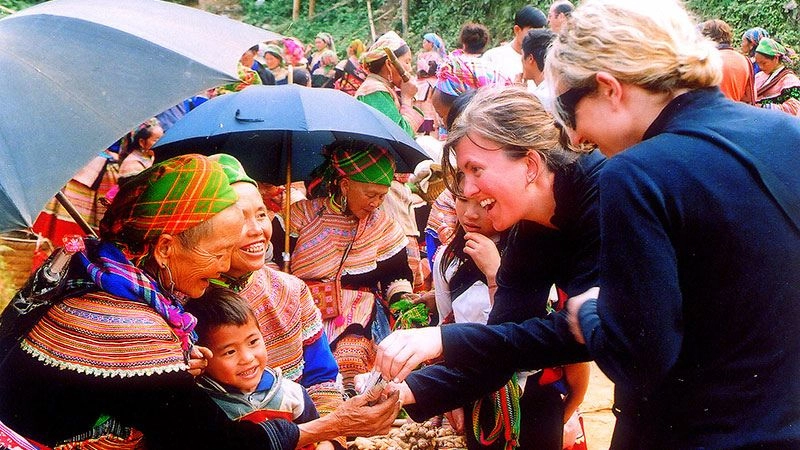 Hương vị núi rừng lan tỏa trong chợ phiên Bắc Hà