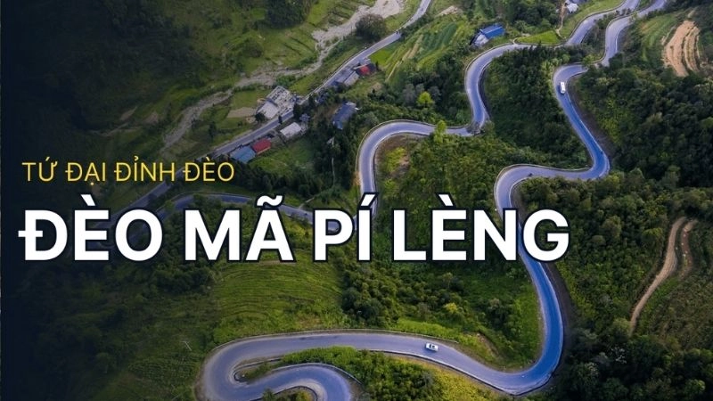 Đèo Mã Pí Lèng nằm trên cung đường Hạnh Phúc nối liền Đồng Văn và Mèo Vạc