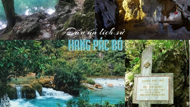  Hang Pác Bó thuộc xã Trường Hà, huyện Hà Quảng, tỉnh Cao Bằng – là nơi từng ghi dấu bước chân lịch sử của Chủ tịch Hồ Chí Minh 