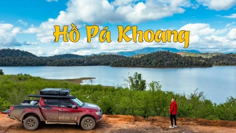 Hồ Pá Khoang thuộc địa phận xã Mường Phăng