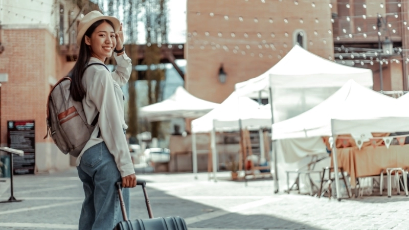 Mẹo để có ảnh du lịch đẹp dù đi một mình