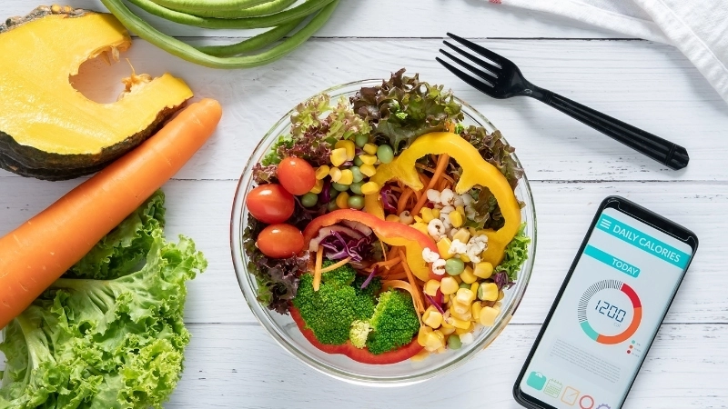 Các món ăn ít calories trong thực đơn