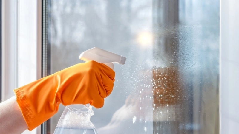 Những sai lầm thường gặp khi làm sạch cửa kính