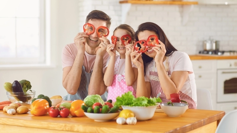 Làm thế nào để tạo không gian vui vẻ trong gia đình?