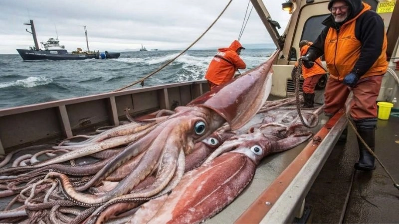 Đặc điểm mực thể hiện sự thích nghi với đại dương