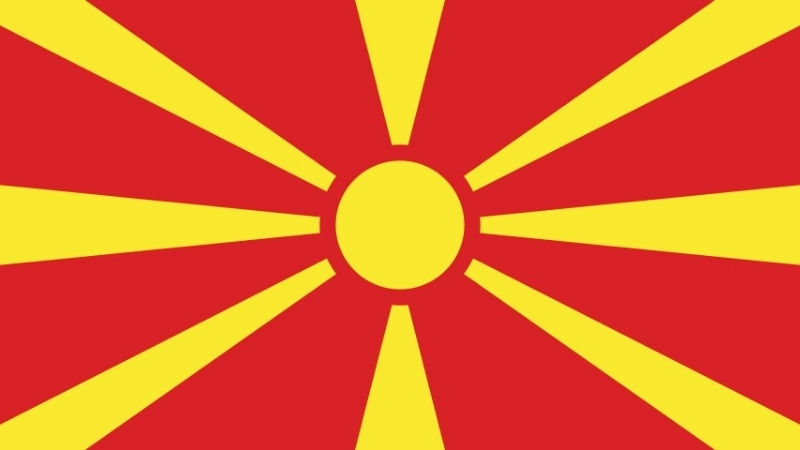 Đặc điểm hình dạng của quốc kỳ Bắc Macedonia hiện tại
