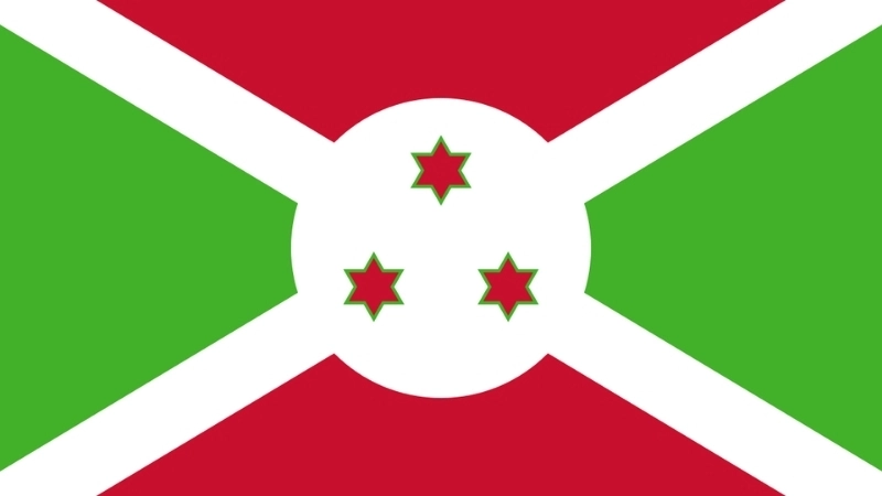 Đặc điểm hình dạng của quốc kỳ Burundi hiện tại