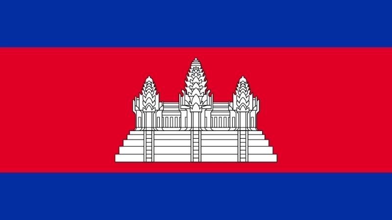 Đặc điểm hình dạng của quốc kỳ Campuchia hiện tại
