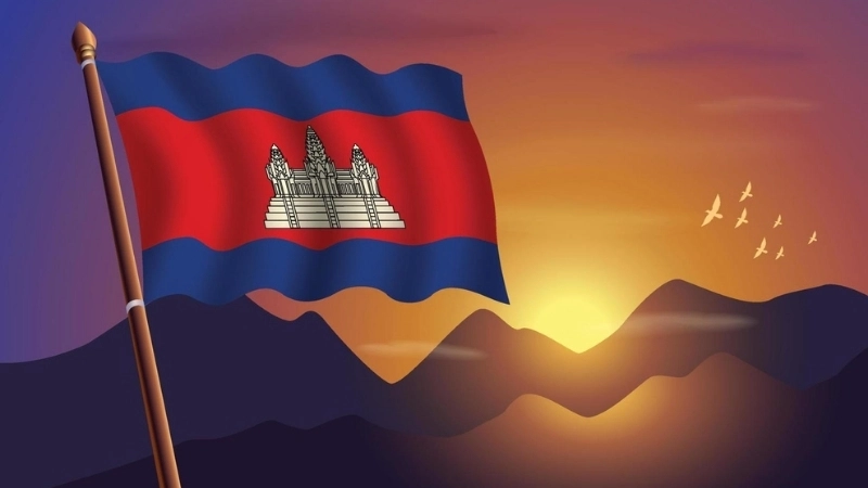 Lịch sử, nguồn gốc ra đời của quốc kỳ Campuchia