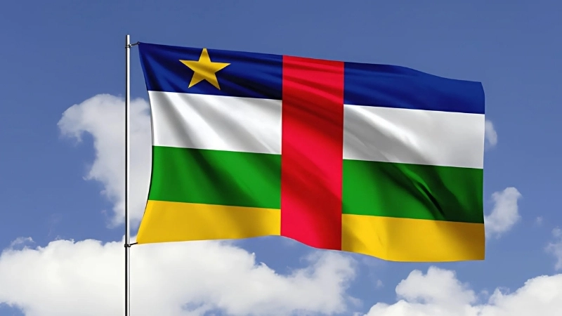 Lịch sử, nguồn gốc ra đời của quốc kỳ Cộng hòa Trung Phi