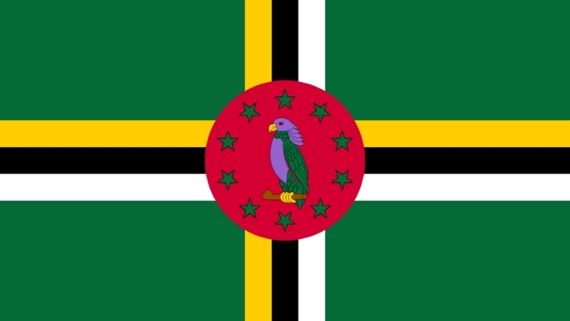 Đặc điểm hình dạng của quốc kỳ Dominica hiện tại