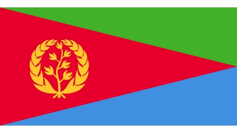 Đặc điểm hình dạng của quốc kỳ Eritrea hiện tại