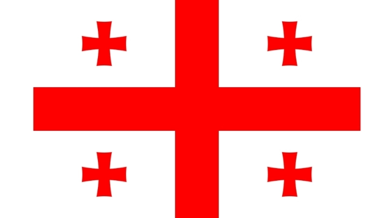 Đặc điểm hình dạng của quốc kỳ Georgia hiện tại