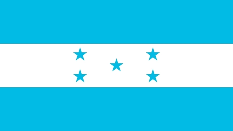 Đặc điểm hình dạng của quốc kỳ Honduras hiện tại