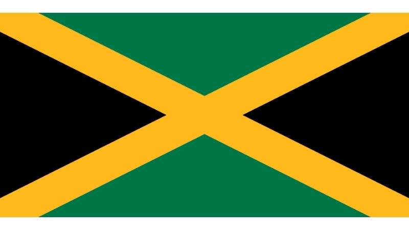 Đặc điểm hình dạng của quốc kỳ Jamaica hiện tại