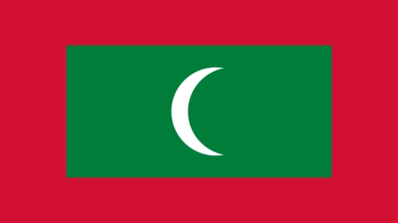 Đặc điểm hình dạng của quốc kỳ Maldives hiện tại