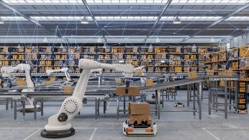 Ứng dụng thực tế của robot logistics trong doanh nghiệp
