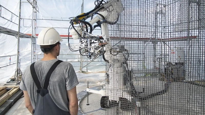 Các loại robot phổ biến trong ngành xây dựng hiện nay