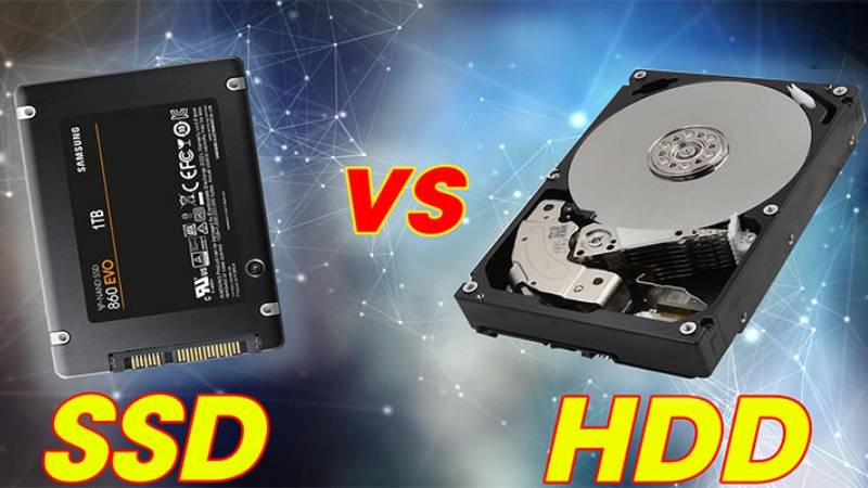 So sánh SSD và HDD trong thực tế