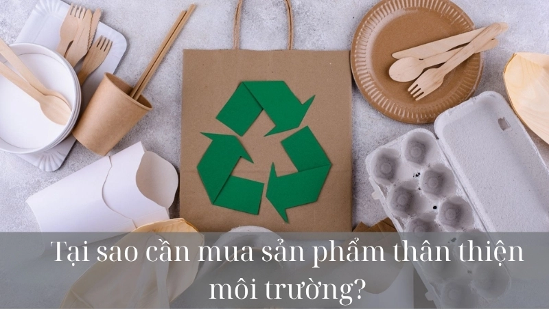 Tại sao cần mua sản phẩm thân thiện môi trường?