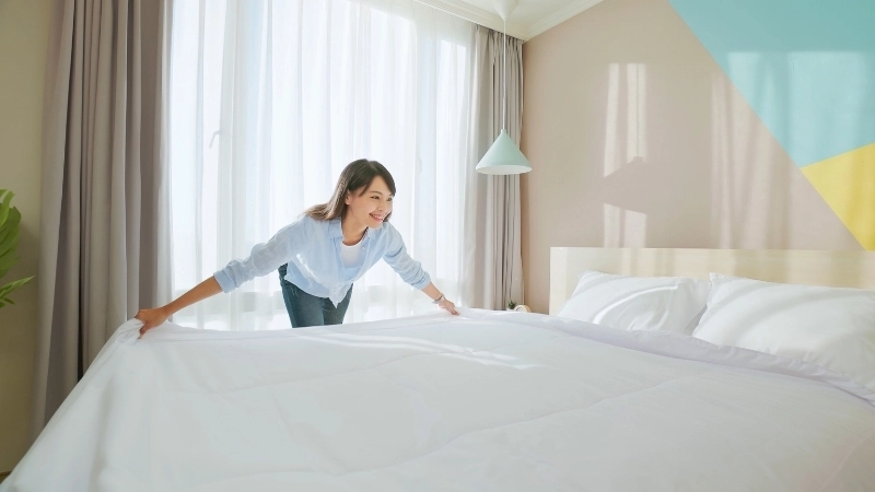 Bảo quản đúng cách giúp chăn ga luôn như mới 