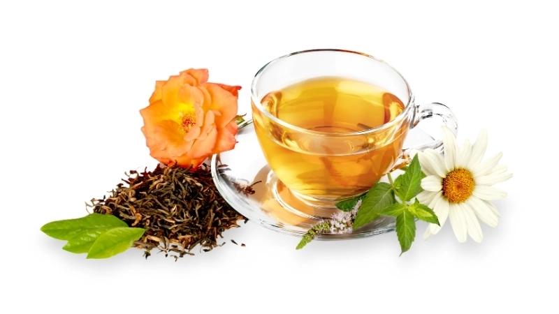 Trà thảo mộc giàu chất chống oxy hóa tự nhiên