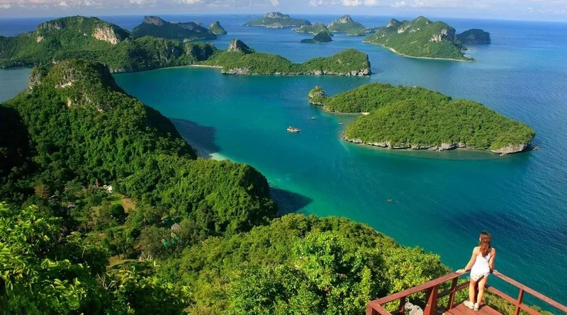 Vườn quốc gia Angthong mang đến trải nghiệm du lịch sinh thái