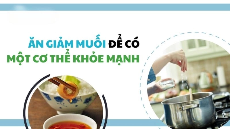 Giảm lượng muối trong khẩu phần ăn không chỉ giúp bạn cải thiện sức khỏe tổng thể mà còn giảm nguy cơ mắc phải những bệnh lý nguy hiểm