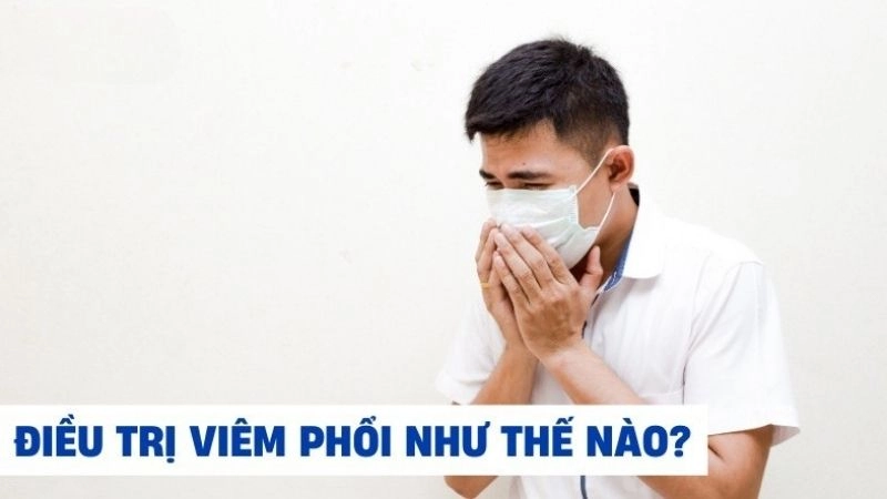 Điều trị viêm phổi liên quan đến việc chữa nhiễm trùng và ngăn ngừa các biến chứng