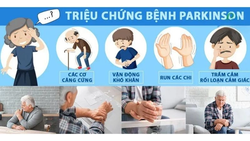 Bệnh Parkinson khiến người bệnh gặp khó khăn trong vận động
