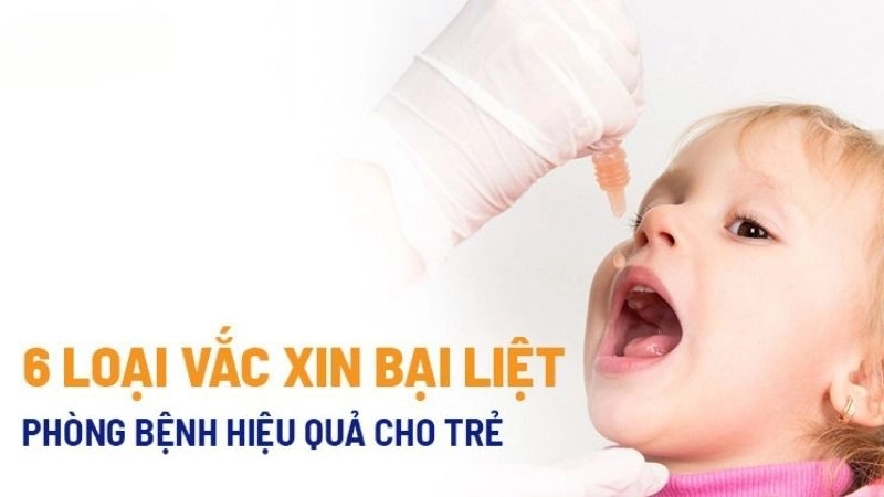 Tiêm vaccine là biện pháp phòng bệnh bại liệt chủ động hiệu quả 