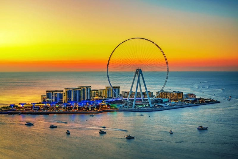 Ngắm Ain Dubai panorama view toàn cảnh tuyệt đẹp