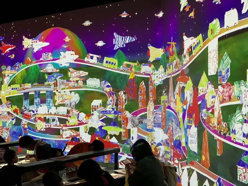 Chụp ảnh sống ảo cực chất tại ArtScience Museum