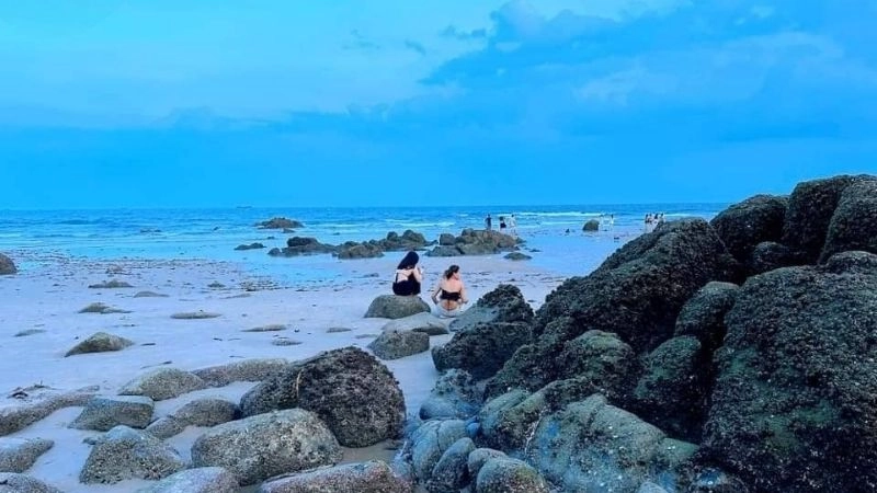 Thiên nhiên Bãi Sau trong lành tươi mới