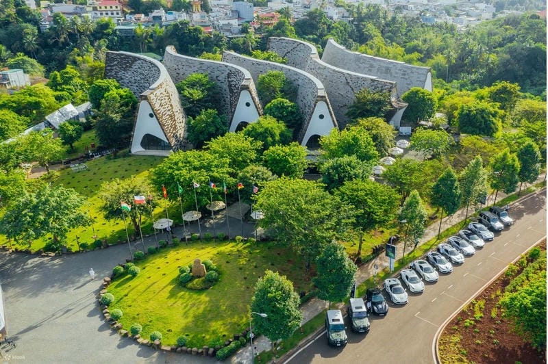 Ngắm nhìn bảo tàng cà phê thế giới từ trên cao