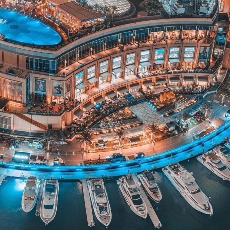 Khám phá khu Bến du thuyền Dubai Marina náo nhiệt
