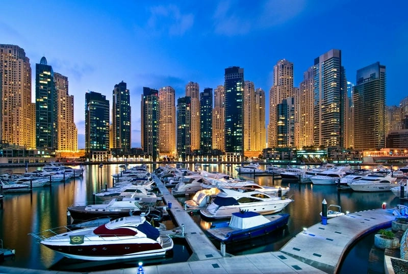 Khám phá Bến du thuyền Dubai Marina sang trọng tuyệt đẹp