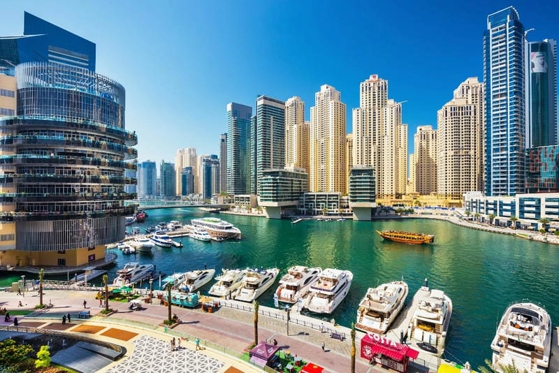 Tham gia các hoạt động hấp dẫn tại Bến du thuyền Dubai