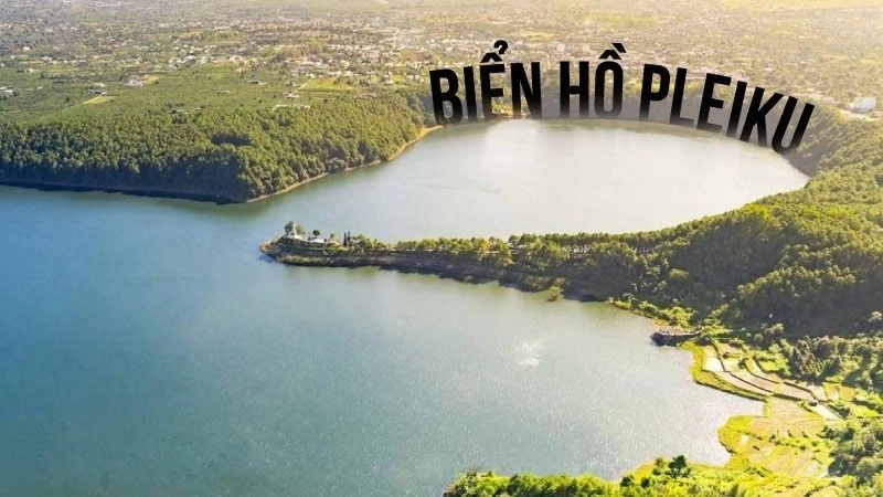 Biển Hồ, còn gọi là hồ T’Nưng, nằm ở phía tây bắc thành phố Pleiku