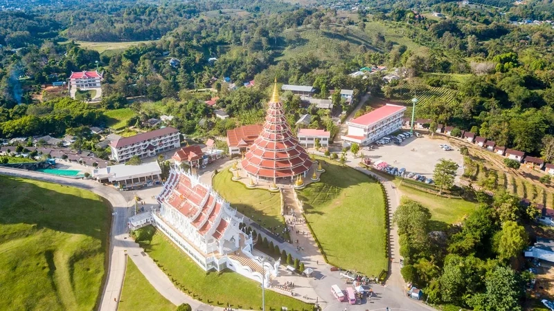 Chiang Rai thơ mộng bên triền núi xanh